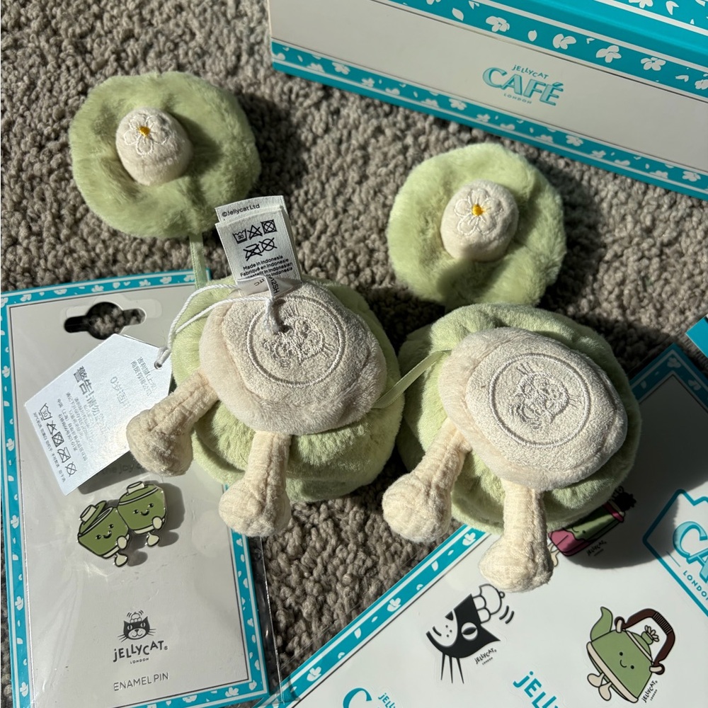 NWT SHANGHAI Exclusive Ool & Ong Teacups Jellycat 🍵 - Picture 4 of 10